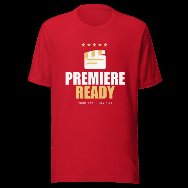Moviella Premiere Ready Cinema Tee Red