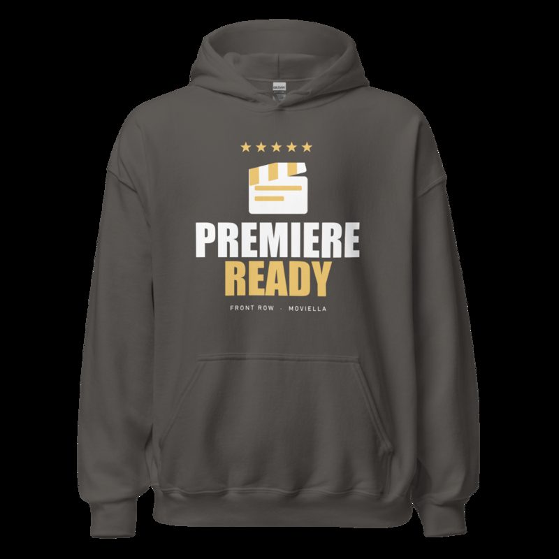 Moviella Premiere Ready Cinema Hoodie Charcoal