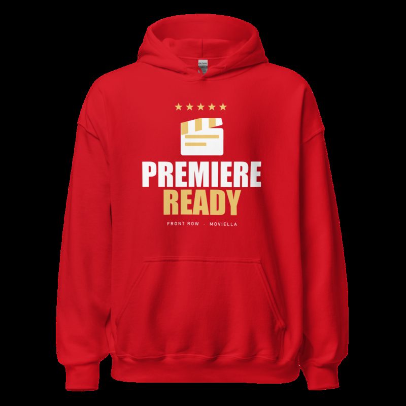 Moviella Premiere Ready Cinema Hoodie Red