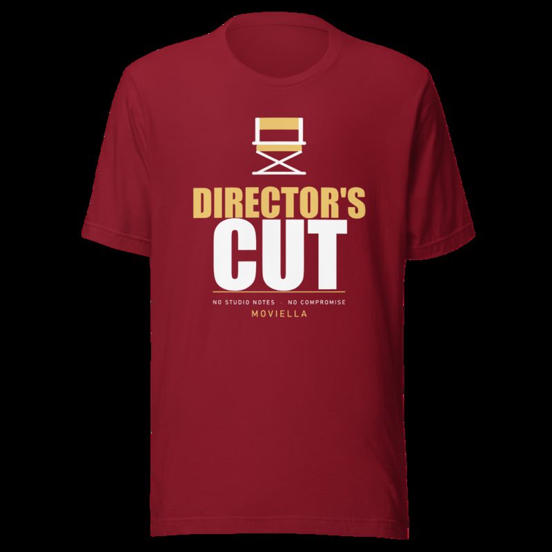 Moviella Director's Cut Sayings Tee Cardinal