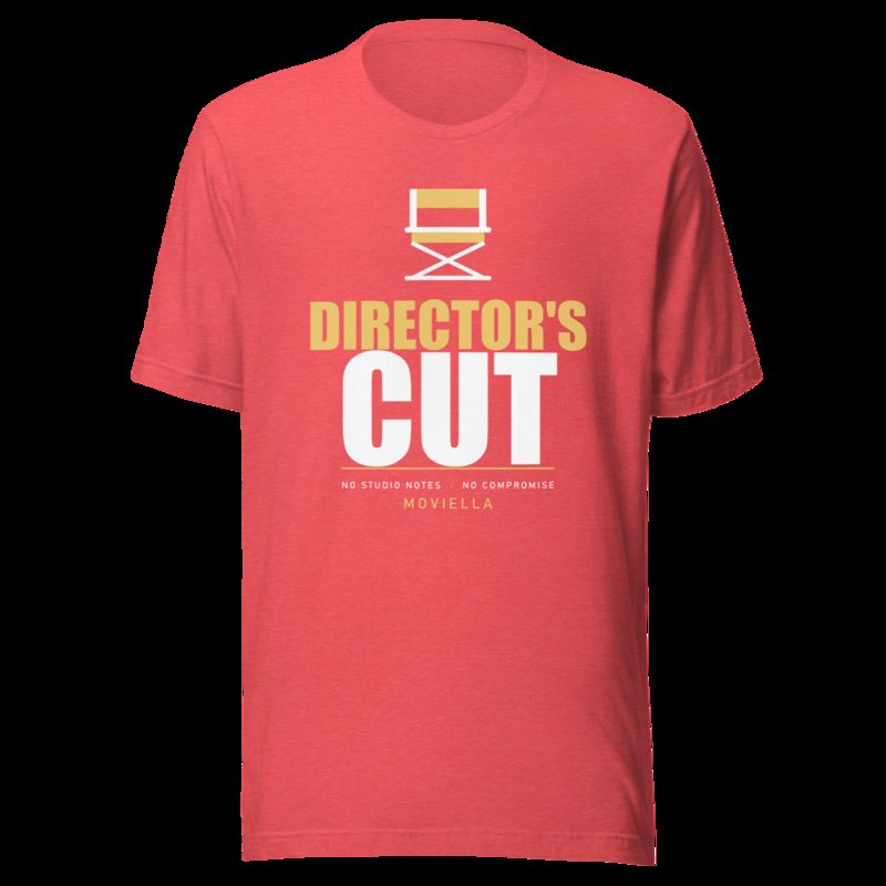 Moviella Director's Cut Sayings Tee Heather Red