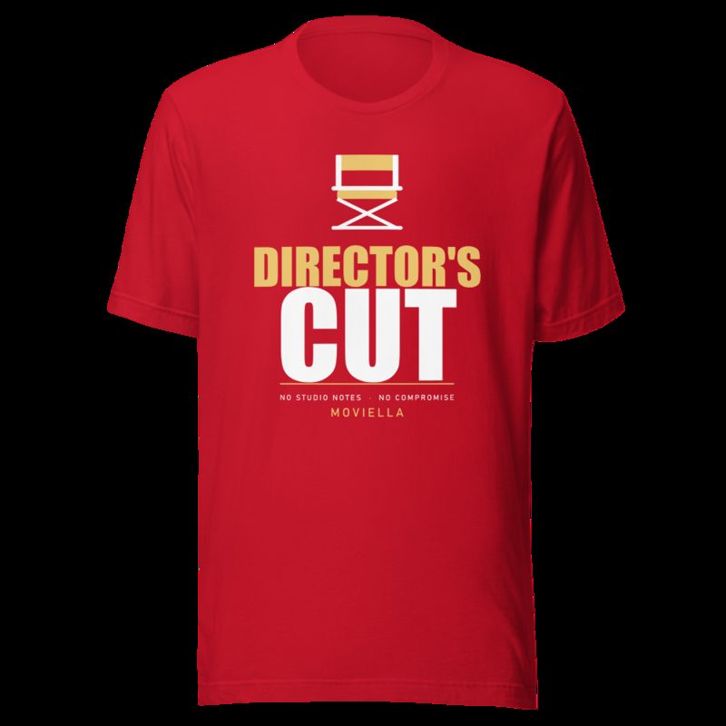 Moviella Director's Cut Sayings Tee Red