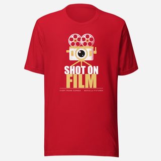 Moviella Shot On Film Screening Room Tee Red