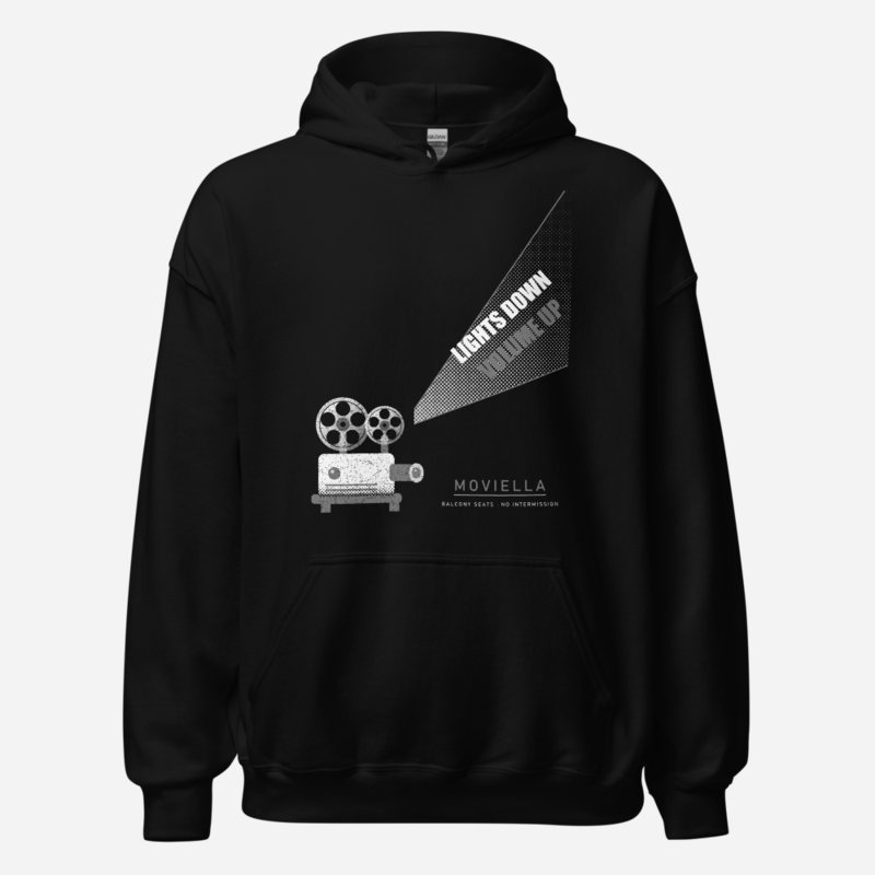 Moviella Projector Glow Screening Room Hoodie