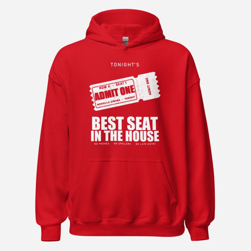 Moviella Admit One Screening Room Hoodie