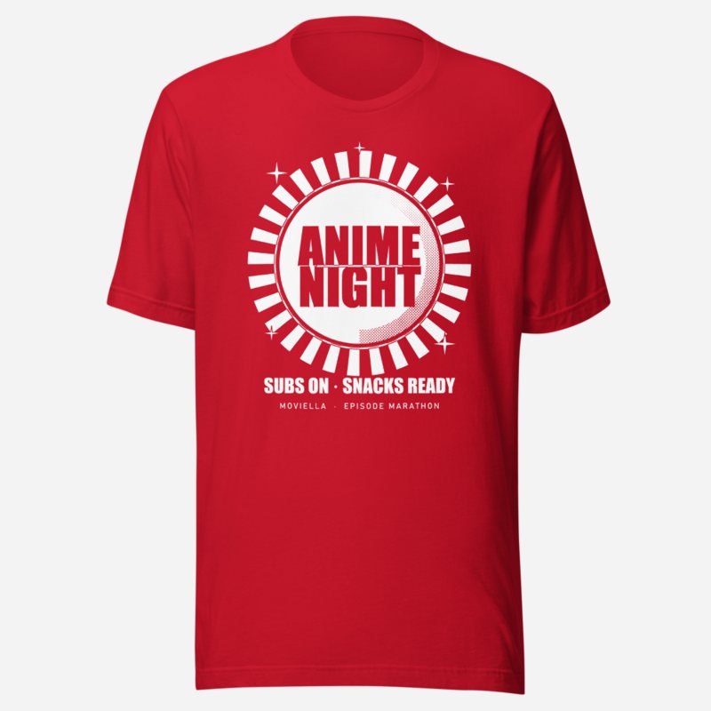 Moviella Anime Night Screening Room Tee