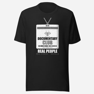Moviella Documentary Club Screening Room Tee Vintage Black