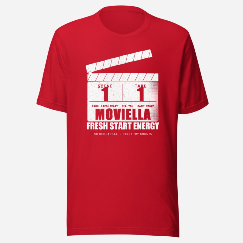 Moviella Scene 1 Take 1 Screening Room Tee