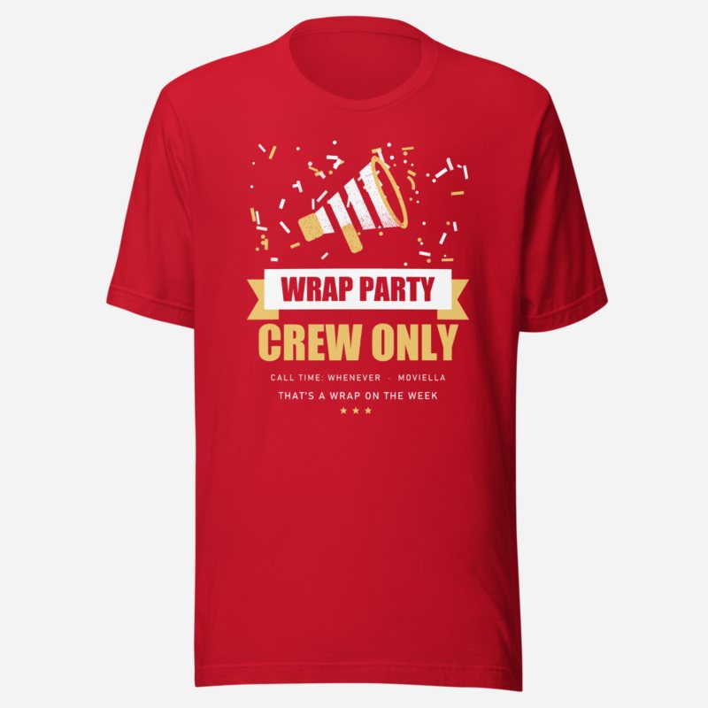 Moviella Wrap Party Screening Room Tee