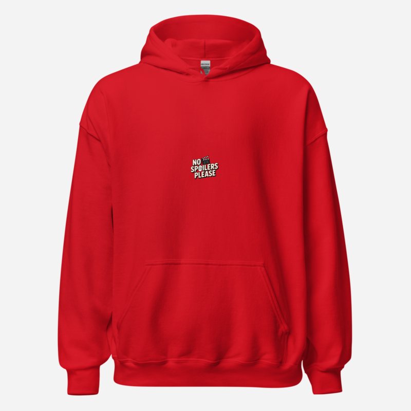 Moviella No Spoilers Please Hoodie
