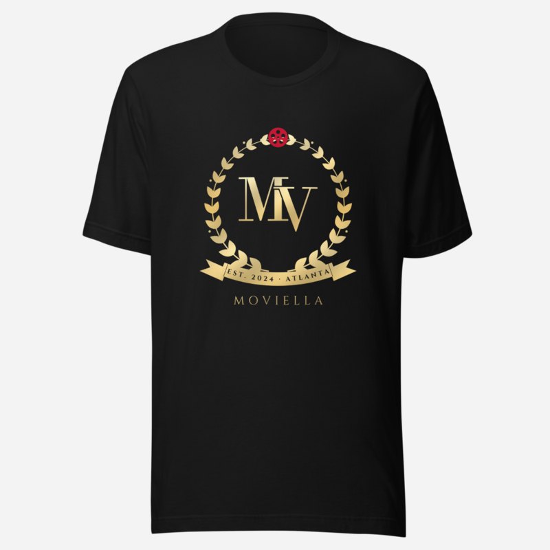 Moviella Maison Crest Tee Black