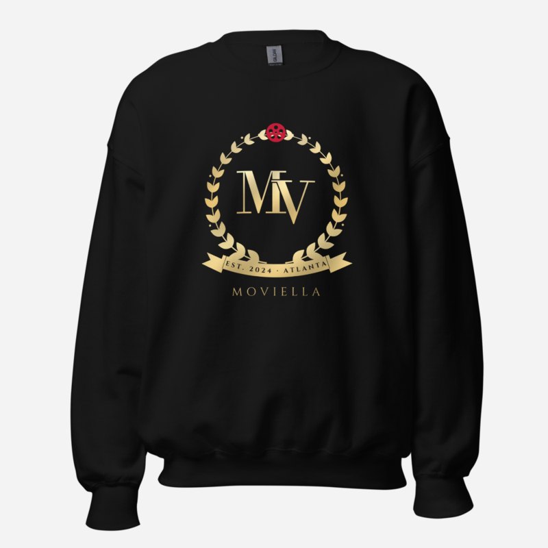 Moviella Maison Crest Sweatshirt Black