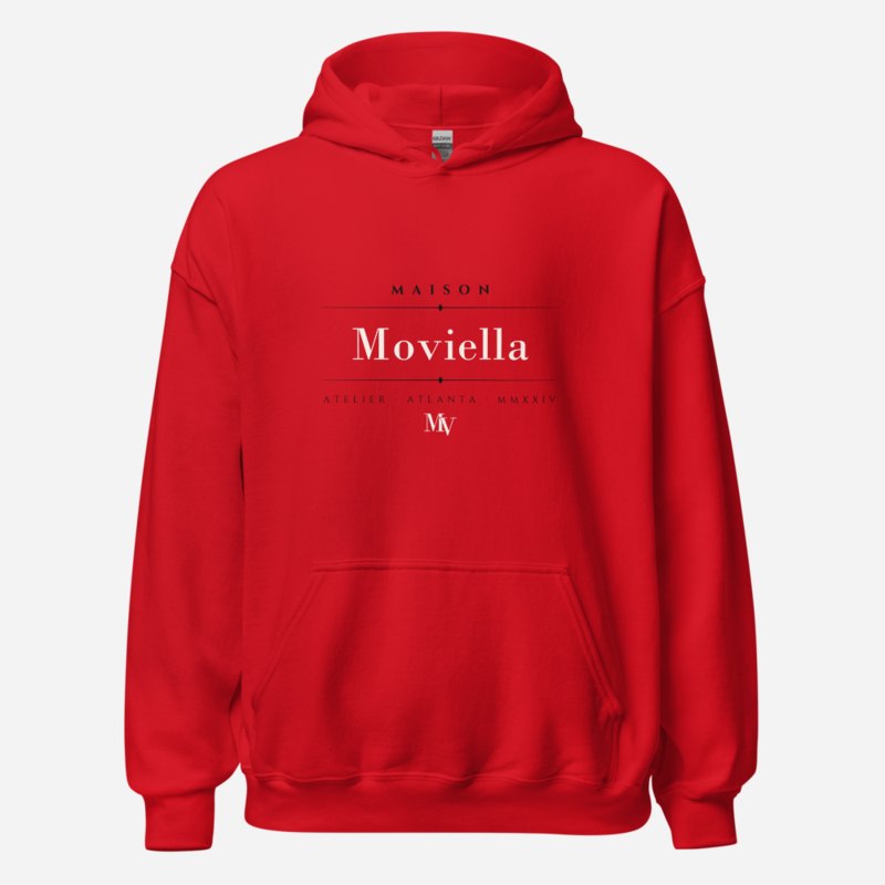 Moviella Maison Signature Hoodie Red