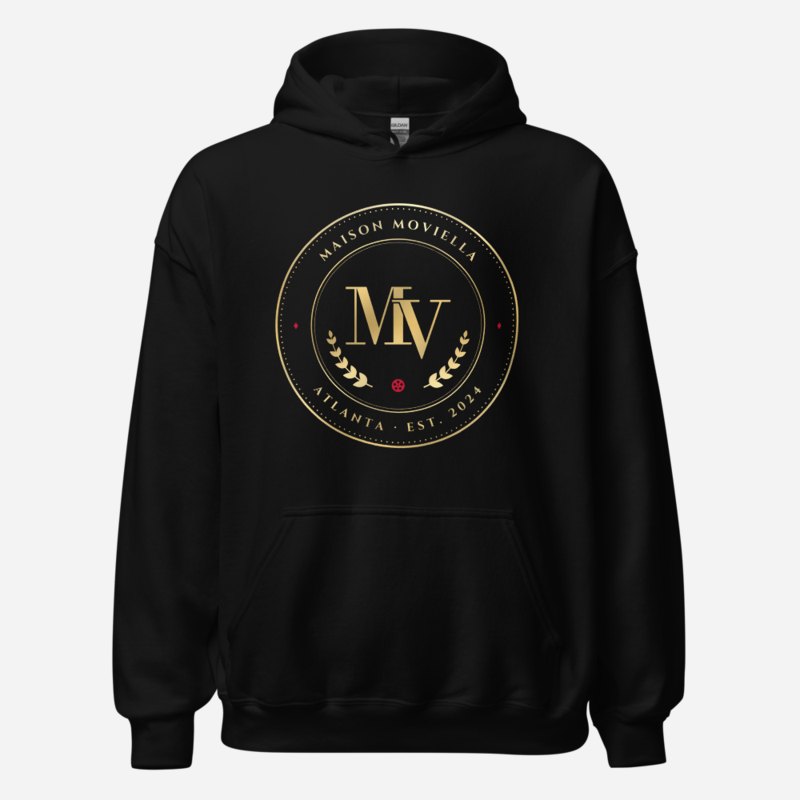 Moviella Maison Medallion Hoodie Black