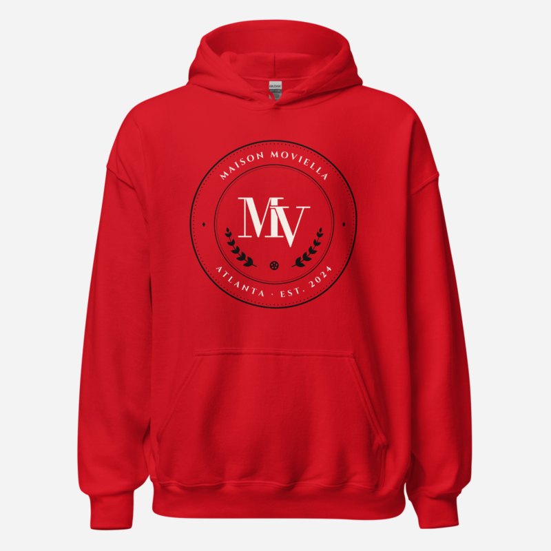 Moviella Maison Medallion Hoodie Red