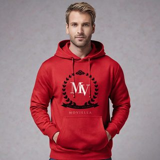 Moviella Maison Crest Hoodie AI model