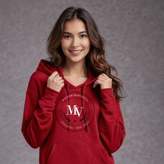Moviella Maison Medallion Hoodie AI model